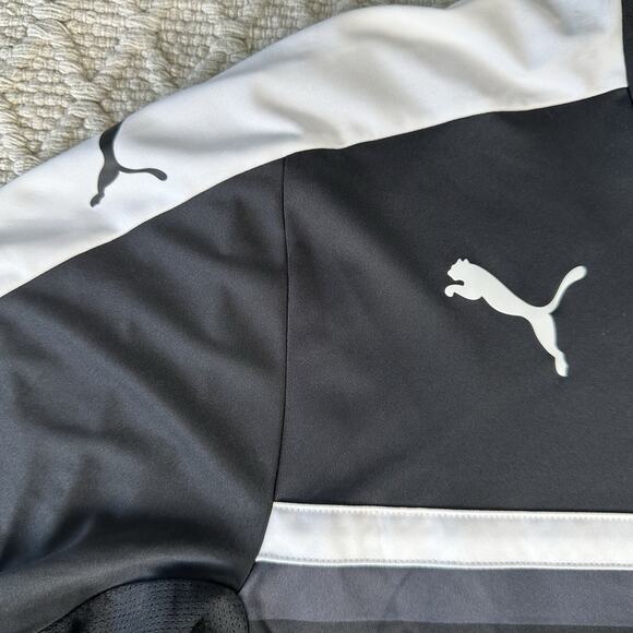 Puma Disney Soccer Jersey Black Gray Men's XL Mickey Mouse Graphic - Picture 3 of 7